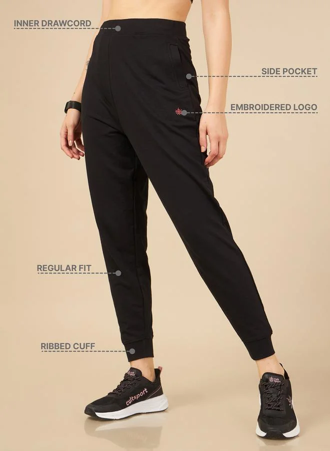 Cult  Women Black Cult Leisure Joggers for Women | Best Price UAE